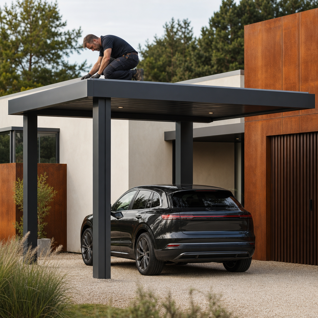 Carports — Metallbau Rotter (Beispielmotiv)