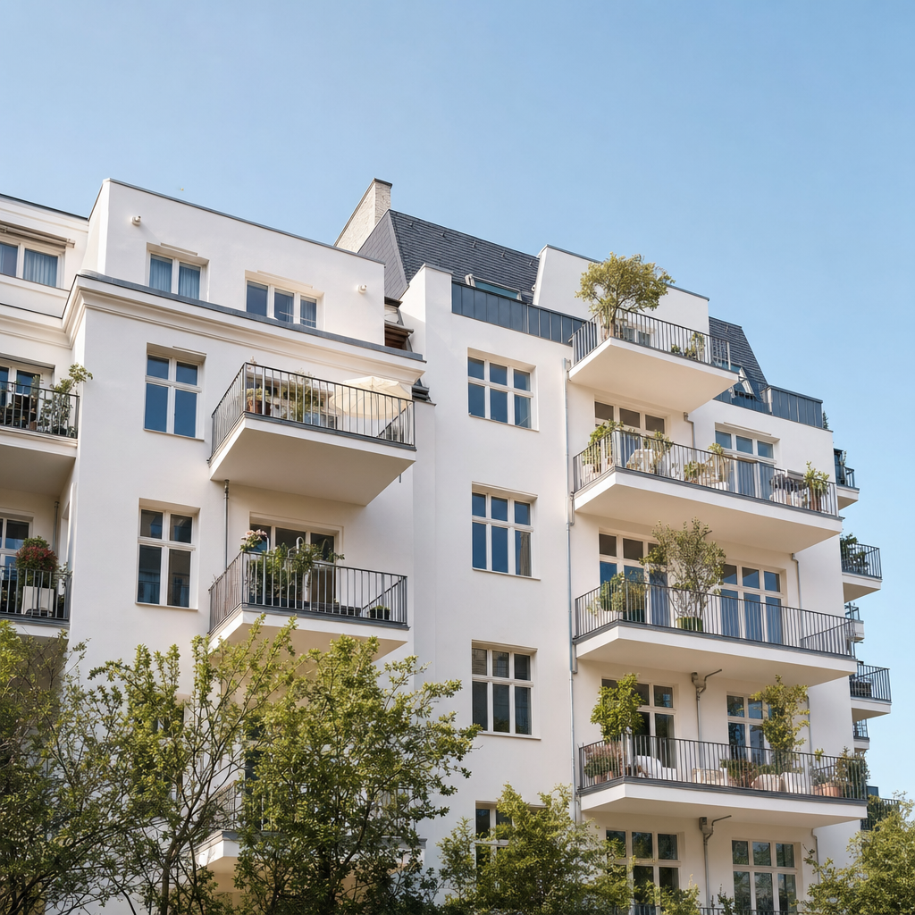Saniertes Mehrfamilienhaus