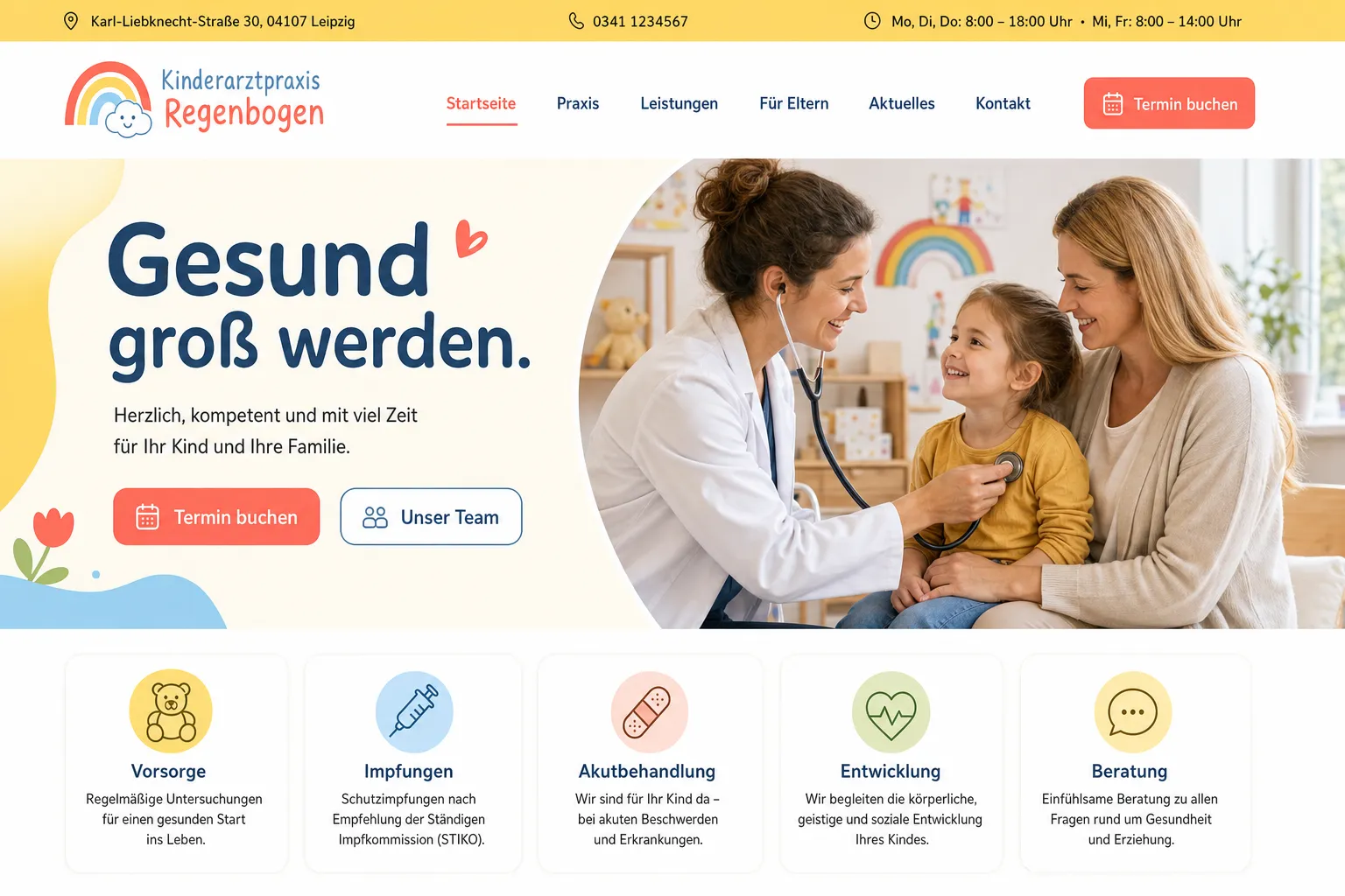 Design-Beispiel 15 für eine Webseite