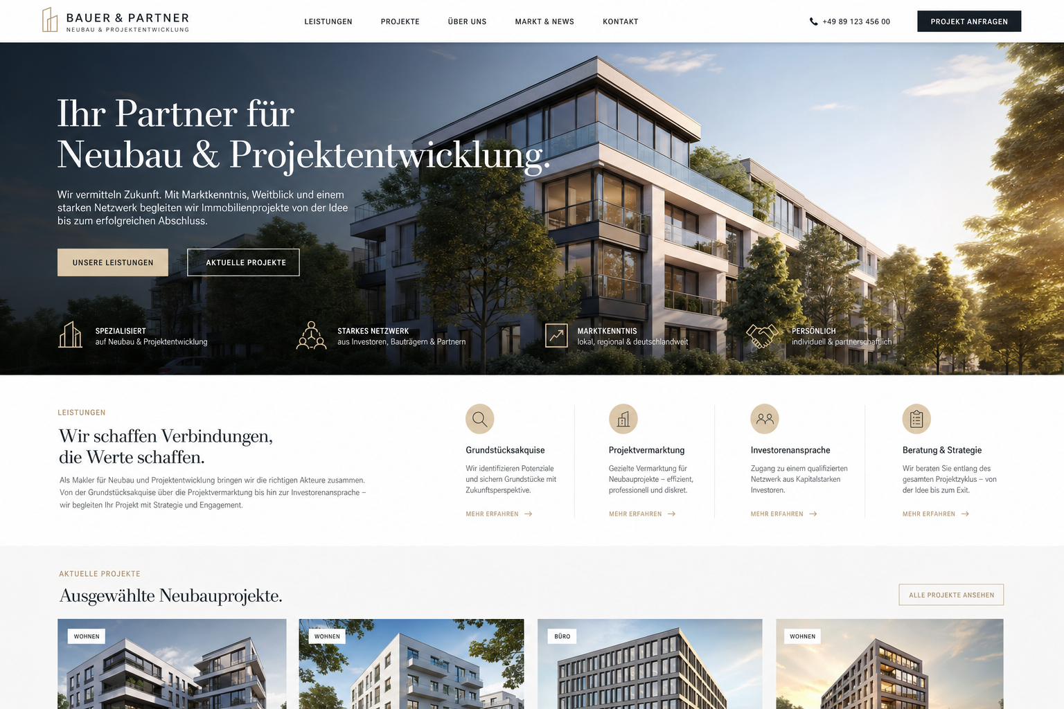 Design-Beispiel 7 für eine Webseite