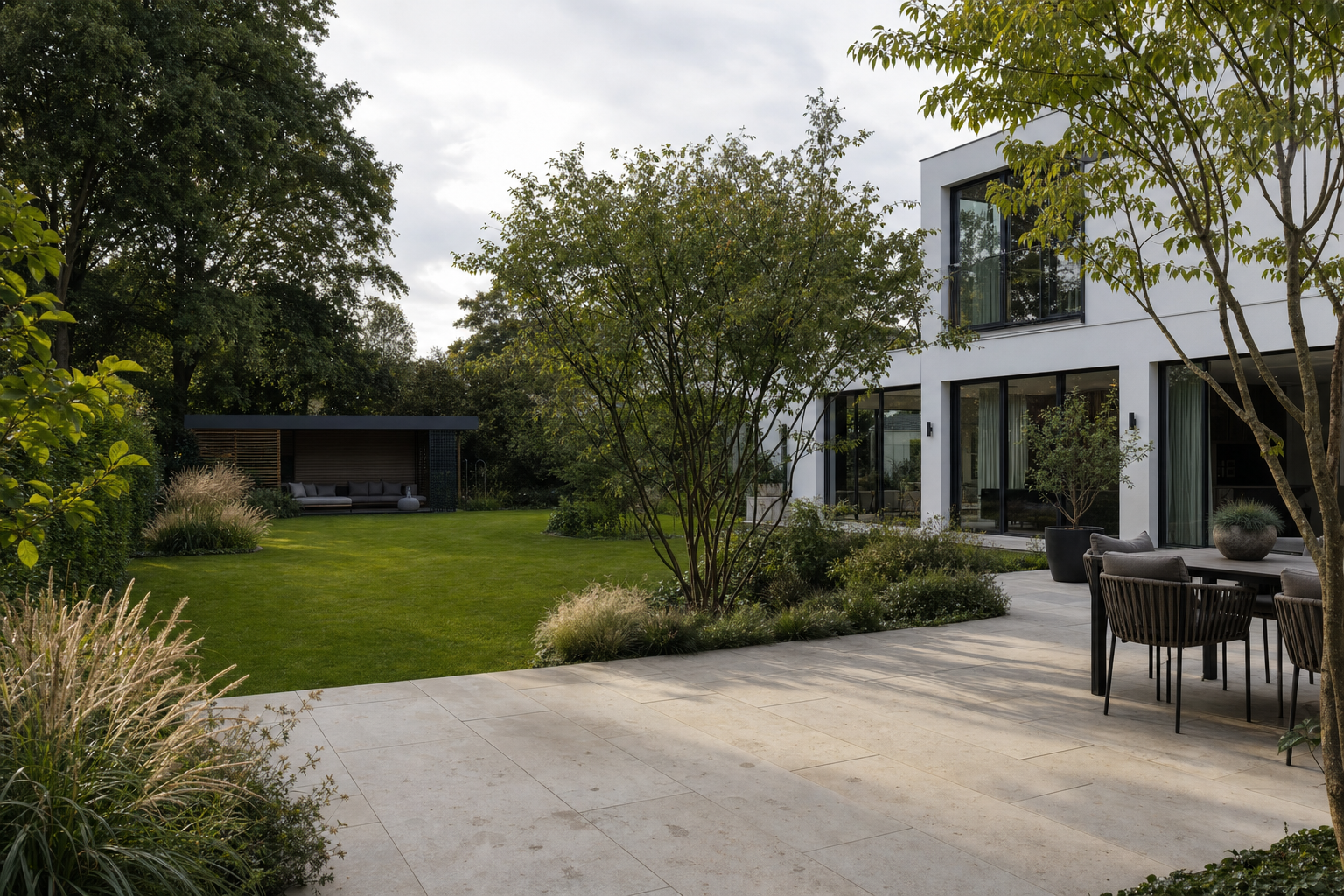 Naturpoolgarten in Volksdorf — Umgestaltung Bestand