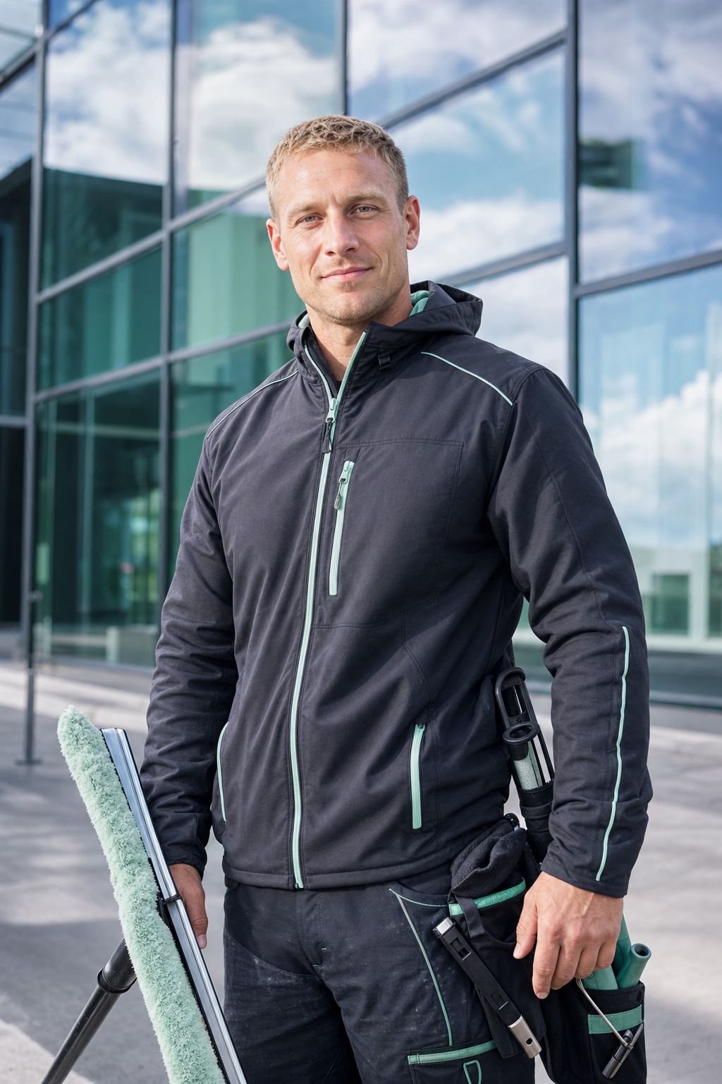 Tobias Reuter, Objektleiter Glas- und Sonderreinigung