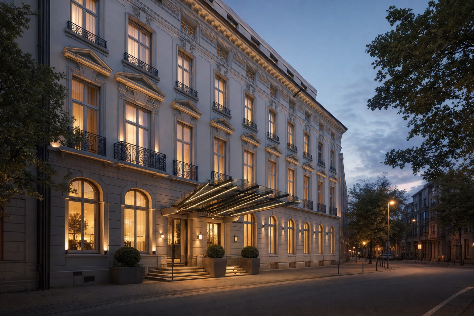 Hotel Leineschloss in Hannover — Beherbergung