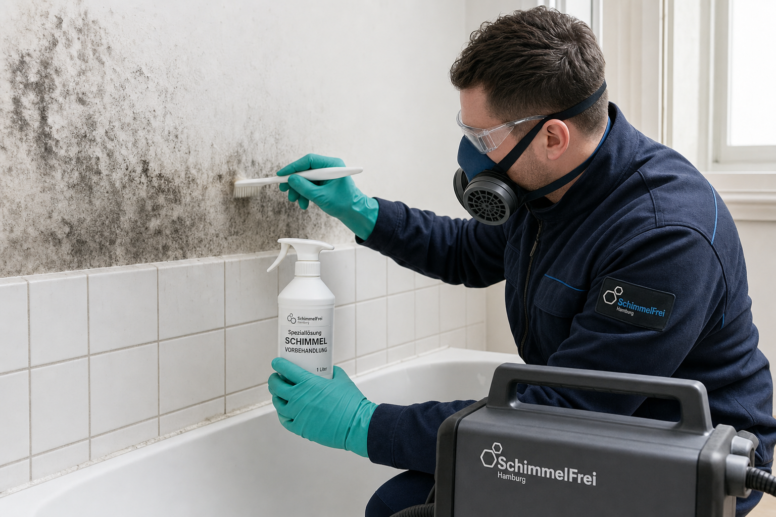 Schimmelbeseitigung professionell Hamburg