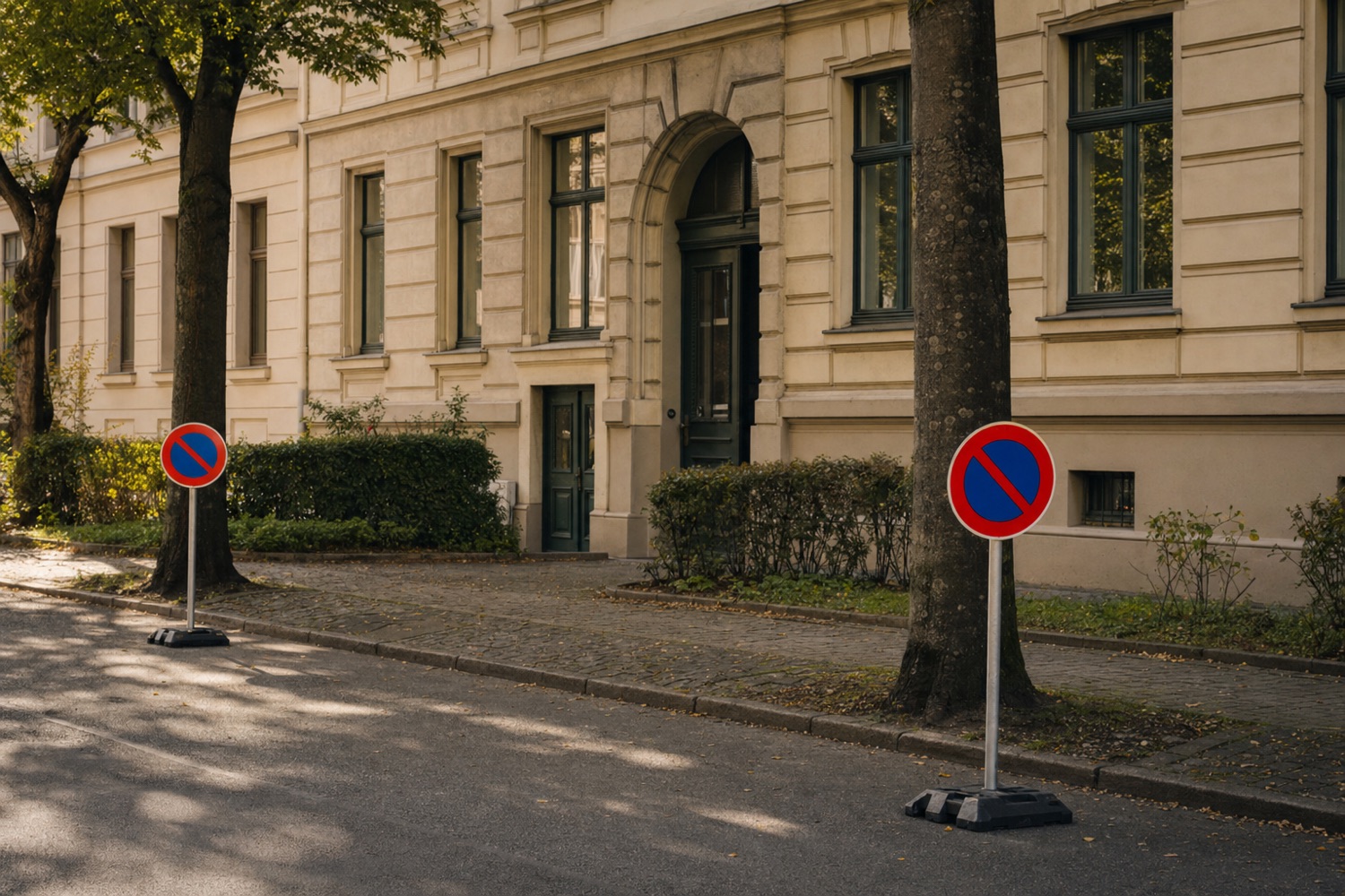 Einrichtung von Halteverbotszonen